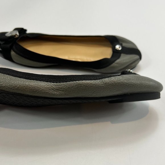 Michael Kors Dixie Leather Ballet Flat - Picture 14 of 15